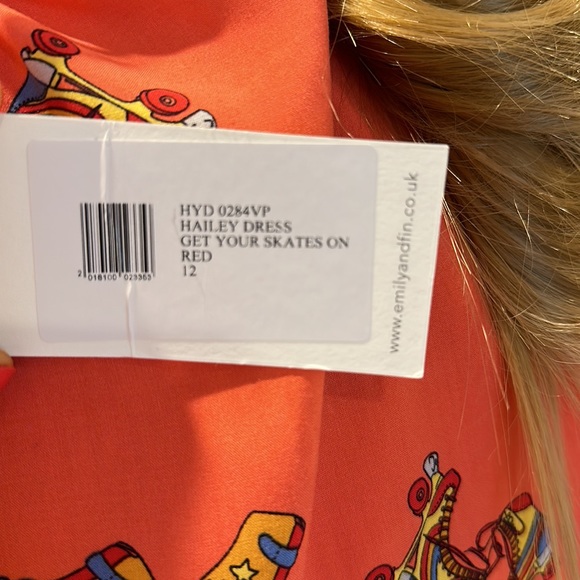 NWT Emily and Fin Get Your Skates On Dress - Picture 5 of 6